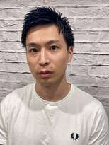 グレイスフル バーバープラチナム 六本木店(Graceful Barber platinum)&nbsp;メンズ/ショート/ツーブロック/刈り上げ/束感/アップバング
