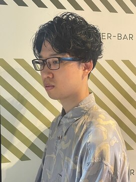 バーバーバー アカバネ(BARBER-BAR AKABANE) アップスタイルと合うバーバー流色気パーマ #3