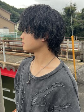 ヘアショップ ホップエム(HAIR SHOP HOP M) メンズウルフ/ウルフカット/ツイストスパイラル/パーマ