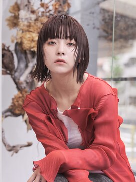 メゾンデエムスラッシュ センター北(Maison des M.SLASH) ウェットヘア/ボブレイヤー/切りっぱなし/ウルフ/センター北