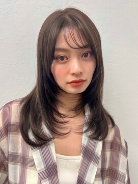 ガーデン 渋谷(GARDEN) くびれミディ.韓国.韓国ヘア.レイヤーカット.ミディアムレイヤー