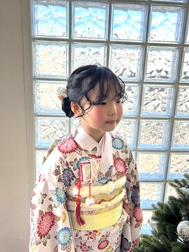 シュガール(Sugarlu) 七五三ヘア