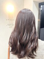 ユニック コウベ(unique KOBE)&nbsp;髪質改善カラー×ナチュラルカラー×ピンクブラウン×神戸三宮