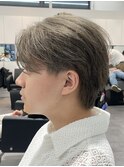 カーキベージュセンターパート