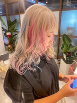 アンドファインヘアービューティー(AND FINE hair beauty)&nbsp;個性派ハイライトカラー!!