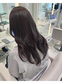 透明感グレージュ