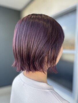 フェアリーテール つきのわ店 切りっぱなしボブ