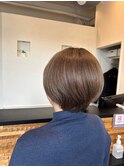 大人のかっこいい毛流れミディ エイジングケアと透明感カラー#7