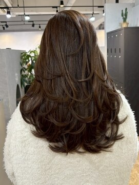 メリー オオサカ(Merly Osaka) スタイリング超簡単!layer cut