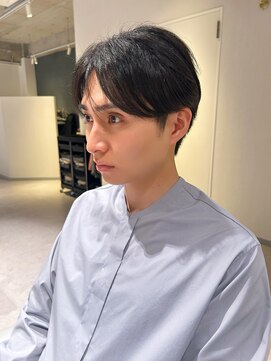 アム(amu) シースルーマッシュ/ハンサムショート/メンズカット