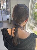 タイトヘアセット