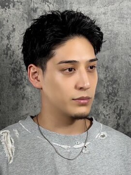 ヒロギンザ 難波店(HIRO GINZA) スパイキーショート/フェザーパーマ/サーフカール[理容室]