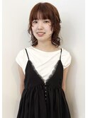 大人可愛いレイヤーパーマ