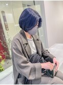 ブルーカラー/水色カラー/名古屋/栄/ハイトーン/ブリーチカラー