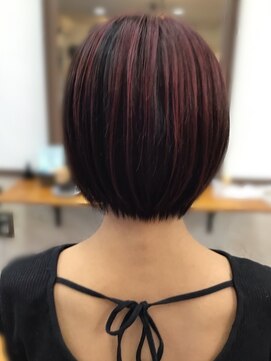 ビーカット(Be cut) アンブレラカラー ボルドールビー