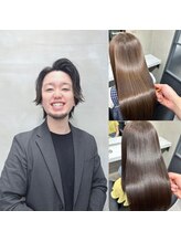 田中　勇次：店長/髪質改善×髪質改善カラー