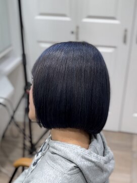 ジュノヘアージャパン 表参道(JUNO HAIR JAPAN) 黒髪/クラゲヘアー/オリーブグレー/小顔/ココアベージュ/渋谷