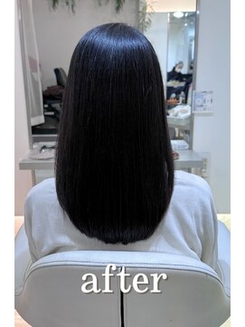 髪質改善ストレート】美髪トリートメント＋カット＋縮毛矯正