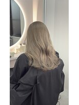 アレンヘアー 八尾店(ALLEN hair)&nbsp;ミルクティーベージュ/ケアブリーチ/八尾ブリーチ