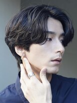 レタッチバイフィフス(RETOUCH by fifth)&nbsp;センターパートニュアンスパーマシャドウパーマフェザーパーマ