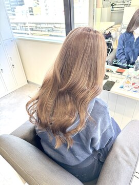 エルサ ザ リープ(ELSA the leap) 【ブリーチカラー/ダブルカラー】ミルクティーグレージュ