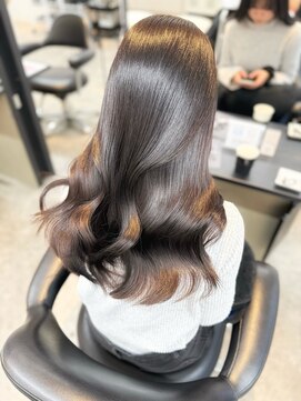 スティル カラン(STILL calin) 韓国ヘアロングレイヤーカット前髪カット