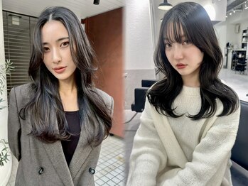 シエラ 南船場(CIERA.)の写真/【南船場】韓国系の小顔レイヤーカットでイメチェン★mm単位でこだわり、どこから見ても盛れるスタイルに◎
