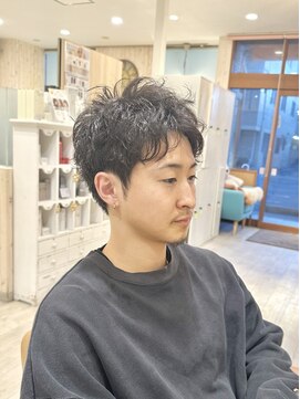 シュガー 仙台宮城野区(&Sugar) メンズパーマ/ルーズショート/メンズカット/刈り上げ無し