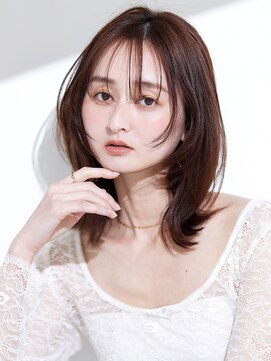 ラフィスヘアー ノア 上新庄店(La fith hair noa) 【La fith】くびれボブ×顔回りレイヤー×シースルーバング