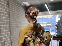 クラウン(CROWN)の雰囲気（　成人式振袖　訪問着　袴の着付け＋ヘアセットのご予約承ります）
