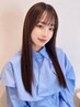 【MANAMI限定】顔周りカット＋カラー＋トリートメント無料　￥12,870