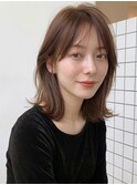 くびれミディボブ20代30代40代◎前髪あり小顔ロブ越谷