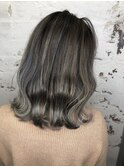 ★balayage color★Ash Gray★