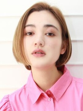 アース 豊崎店(HAIR&MAKE EARTH) 大人可愛い前下がりショートボブ
