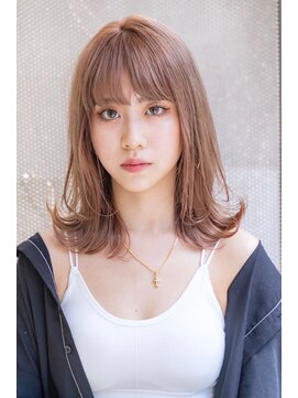 エイミー(Aimee) 王道外ハネボブ×ミルクティーベージュ