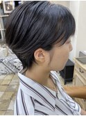 ひし形シルエットショート