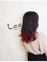 リー 天王寺(Lee)&nbsp;黒髪×グラデーション