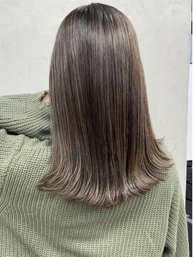 キラ 渋谷(KILLA) ハイライトグレージュ/ホワイトアッシュ/白髪ぼかし/髪質改善