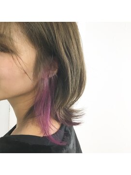 フラット(FLAT) インナー×パープル