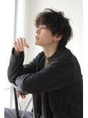 メンズのゆるめなスパイラルパーマならこれ2【小林】