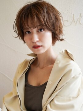 マセナ(Masena) ゆるふわショート×ワンカールパーマ×Masena