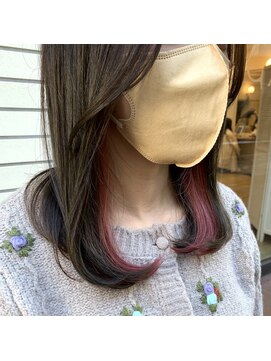 フラット 千葉(Flat.) イヤリングカラー×ピンク【千葉】