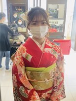 ラグーンヘアー(Lagoon hair) 成人式ヘアセット着付け♪