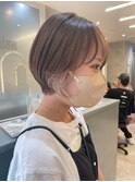大人かわいいショート*インナーカラー*美髪【ZinaCENTRAL】