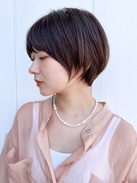 ロンド エスポワール 錦糸町(Lond espoir) 【柴田】似合わせカットパールベージュショートボブ