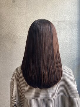 ベイル 登戸(Baill) 30代/40代/50代　ストレート×アッシュブラウン　登戸