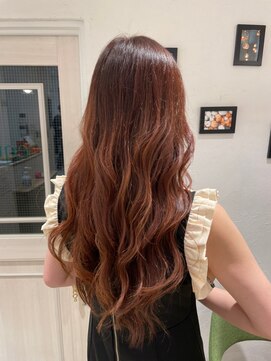 エクリ シセイドウ 麻布十番店(equri×SHISEIDO) 【麻布十番】コテ巻きスタイル