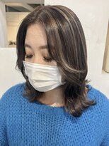 トロニー(TLONY) ハイライトカラー グレージュ stylist/miaki