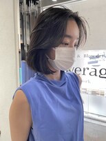 リバレッジ 白金(Leverage) フェイスレイヤーナチュラルボブ 30代40代【白金/目黒】濱口