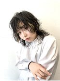 メルティカラー似合わせカットウェーブミディアム